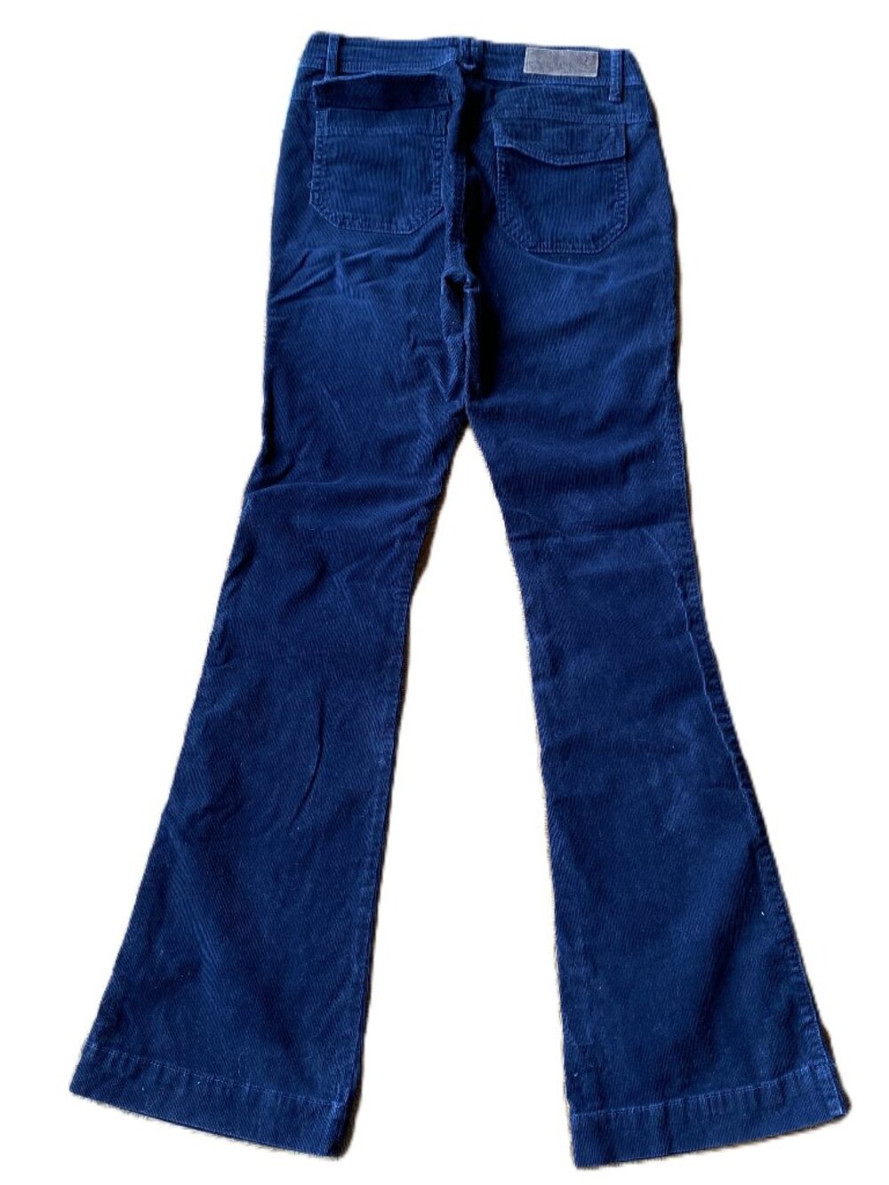 Buffalo David Bitton Corduroy Stretch Flare Pants Regular-rise Blue US 27